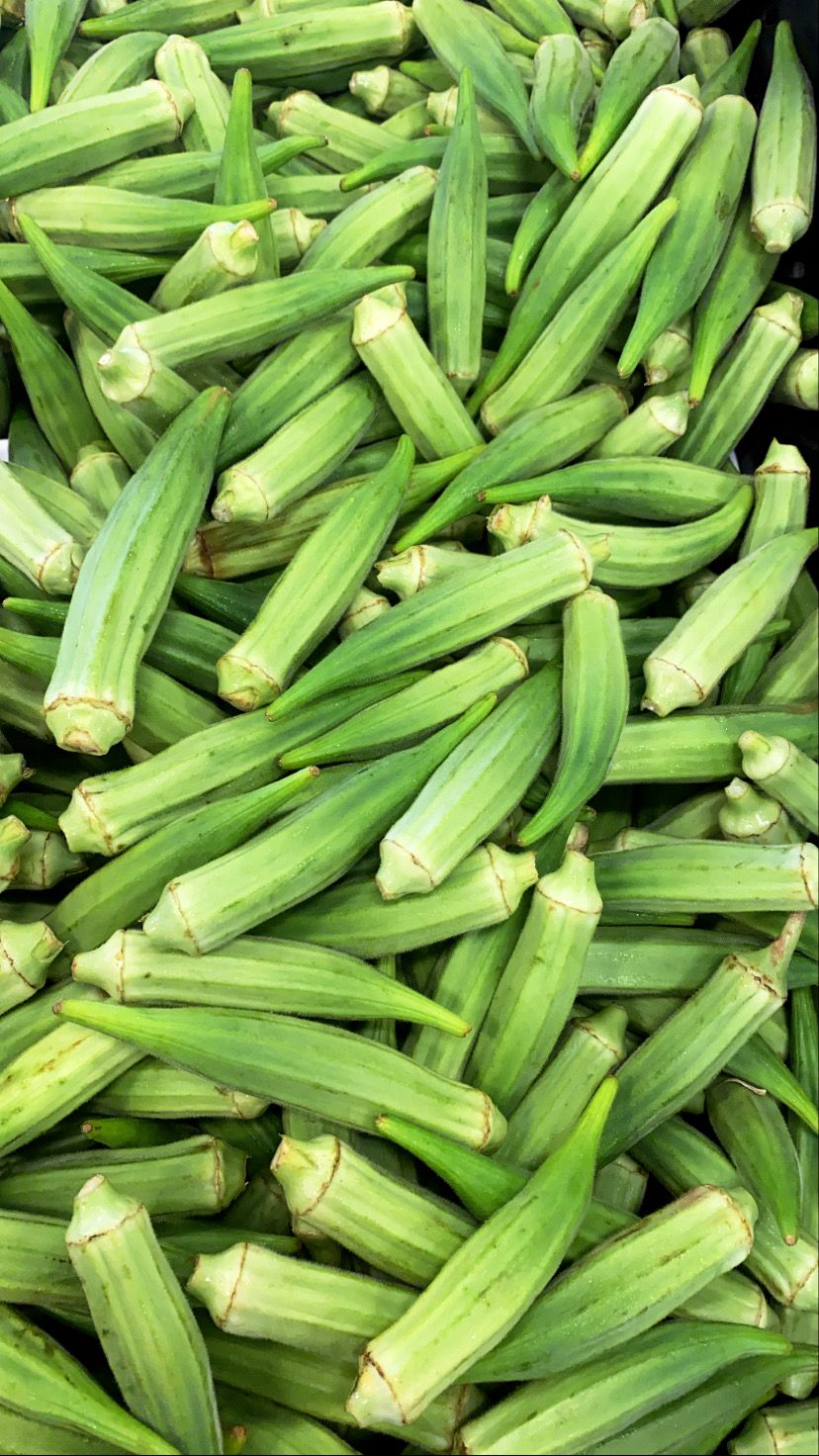 Fresh okra